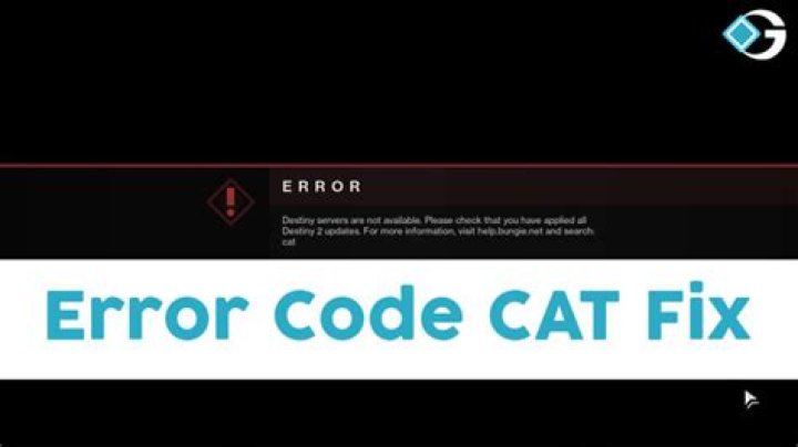 How to Fix Error Code CAT in Destiny 2? - SarkariResult